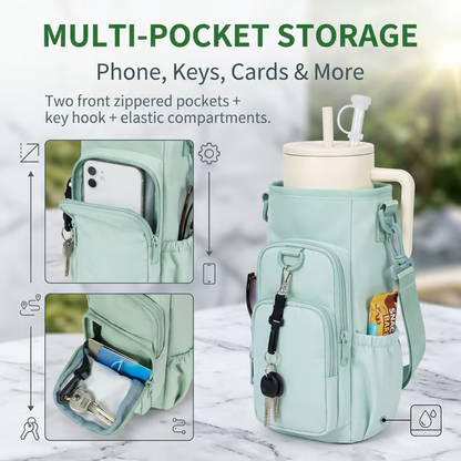🎁Hot Sale Promotion 49% OFF🔥Sportsnew Water Bottle Carrier for 40oz Tumbler