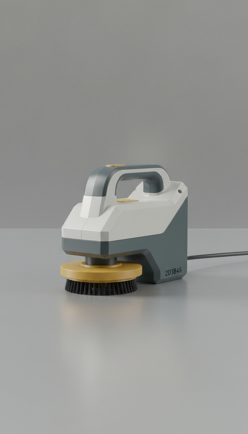 Electric Grill Cleaner with Rotating Brushes